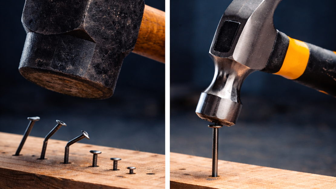 Hammer and nails