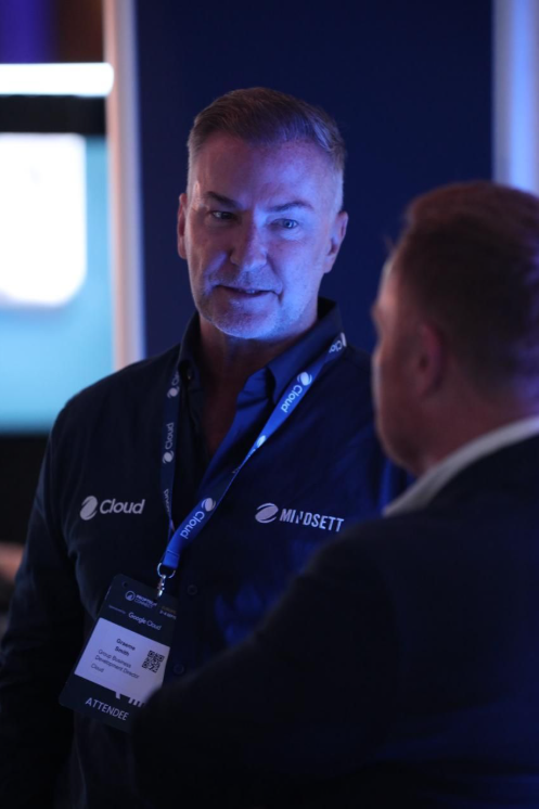 Graeme Smith chatting