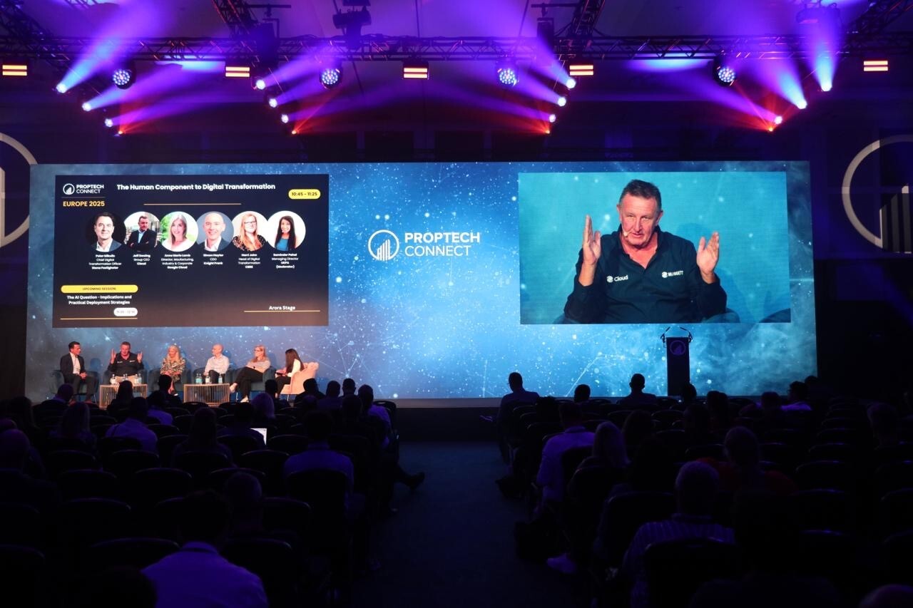 JD on stage - Day one panel JD on stage - Day one panel