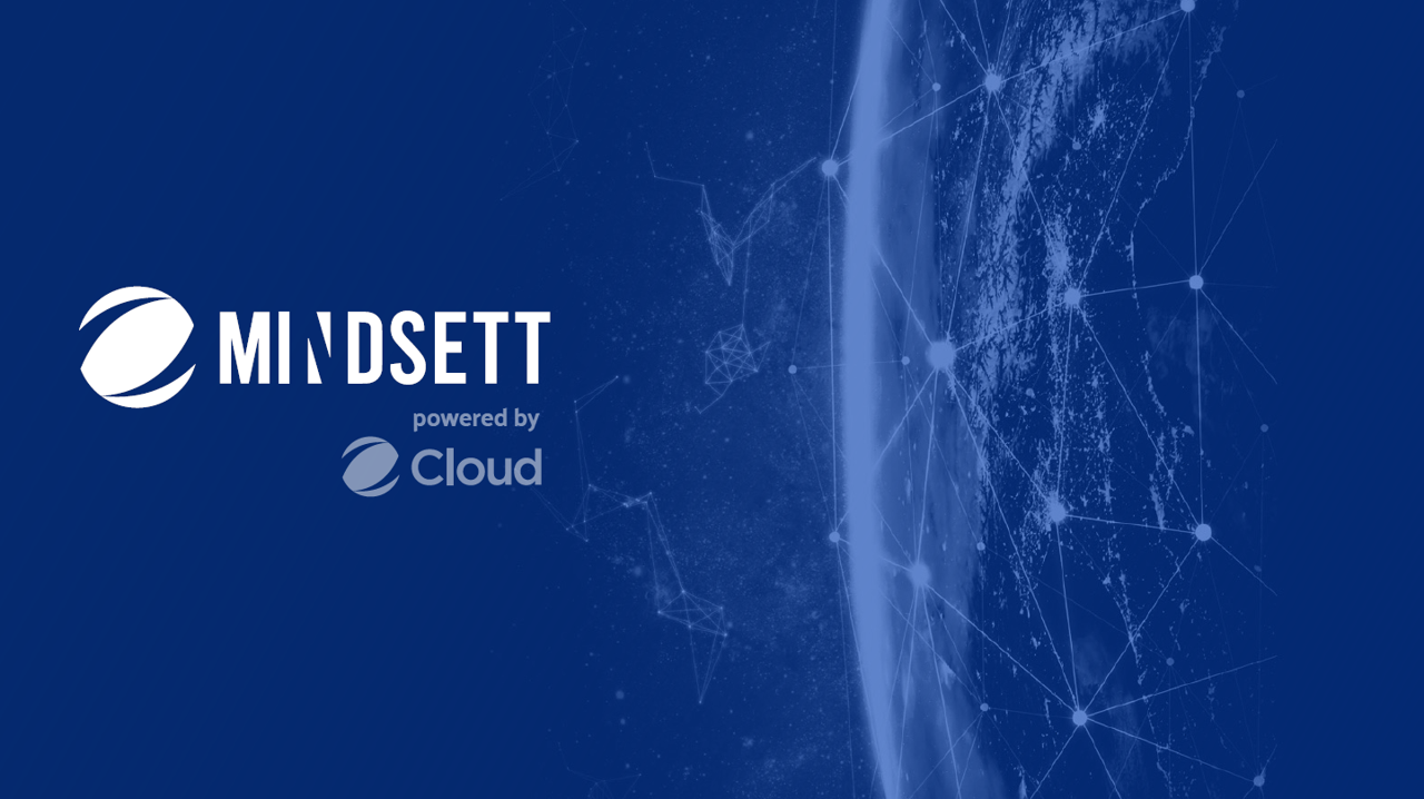 Mindsett powered by Cloud cover page